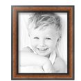 thumbnail image 2 of ArtToFrames 9" x 11" Mocha Ridge Rustic Walnut Picture Frame, 9x11 inch Brown Wood Poster Frame (WOM-5274),  Pack, 2 of 7