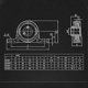 thumbnail image 2 of Juego de 4 bloques de rodamientos de bolas de aleación de zinc con brida de orificio automático Kp001 (12 mm), 2 of 4