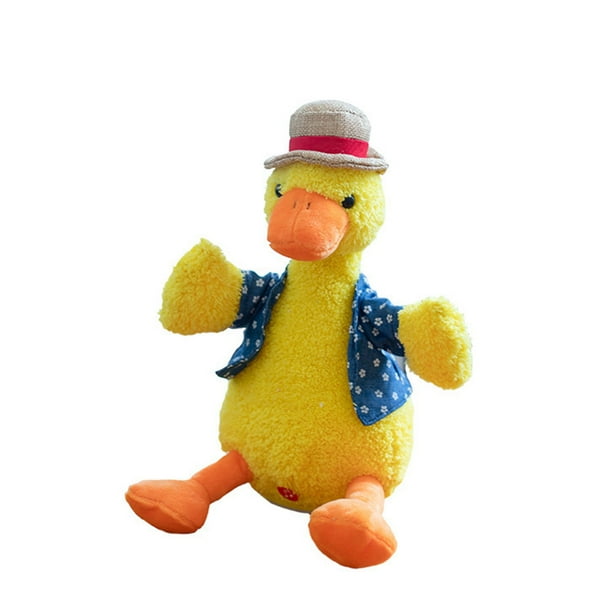 Juguetes Para Niño Patos repetitivos Productos Muñeca de juguete Patos Muñeca de tela Cantando Grabando Bailando Asintiendo Aprender Hablando Regalo Juguetes Para Bebe 1 Año