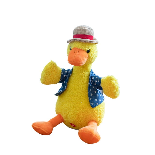 Juguetes Para Niño Patos repetitivos Productos Muñeca de juguete Patos Muñeca de tela Cantando Grabando Bailando Asintiendo Aprender Hablando Regalo Juguetes Para Bebe 1 Año