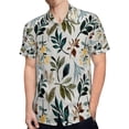 thumbnail image 4 of High Quality Hawaiian Shirts for Men Short Sleeve Aloha Beach Shirt Floral Summer Casual Button Down Shirts Blouses YIUHYJ, 4 of 7
