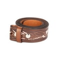 thumbnail image 2 of Gelante Genuine Full Grain Leather Belt Strap Without Belt Buckle. HandPaint Eagle-S, 2 of 5
