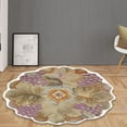thumbnail image 4 of Heat Transfer 3D Shaped Flower Floor Mat Sofa Bedroom Living Room Carpet Home Textile Necessities I(Clearance), 4 of 6