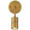 thumbnail image 2 of Access Lighting 1 Light LED Wall Or Ceiling Spotlight in Antique Brushed Brass Color, 2 of 15