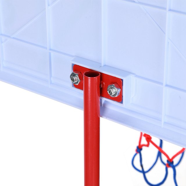 Haofy Children Basketball Stand, Adjustable Kids Basketball Backboard Hoop Stand With Ball, Wrench, Inflator
