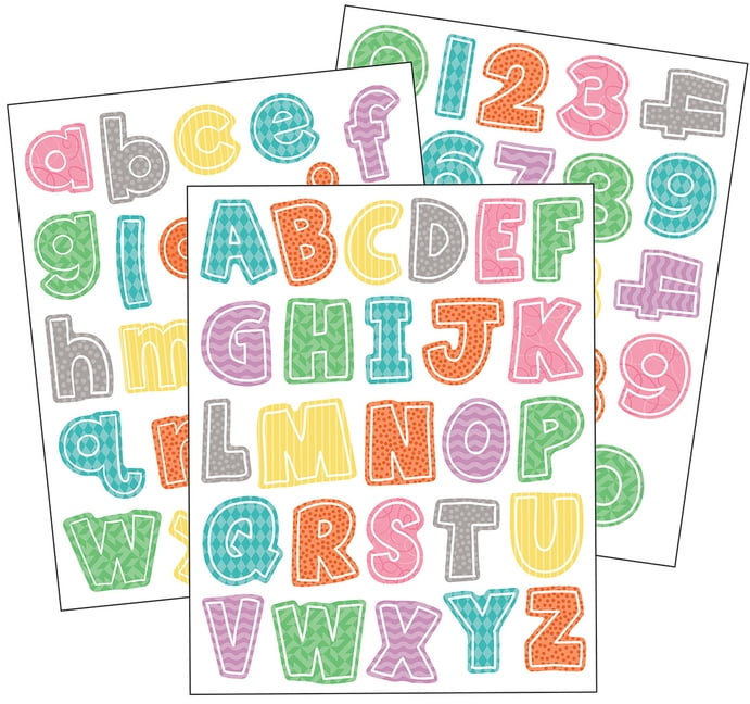 Up and Away Letters and Numbers Sticker Pack (Other)