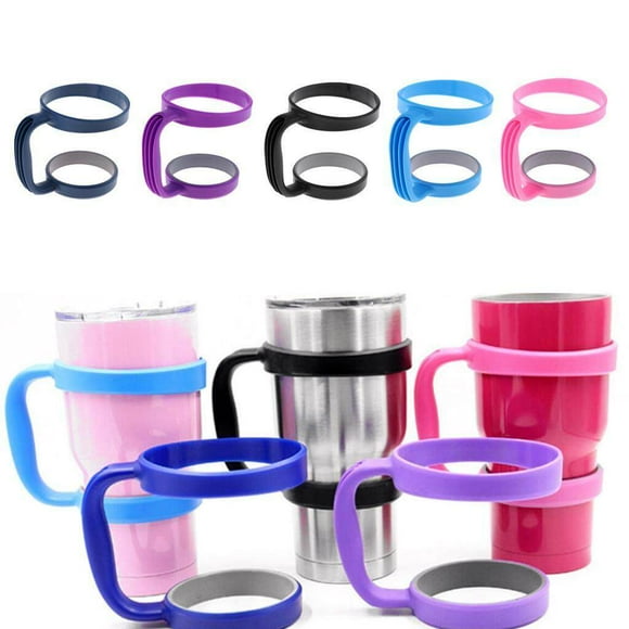 thinsony Poignée pour Gobelet de 30 Oz, Tasse de Voyage pour Café, Rose