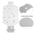thumbnail image 4 of Aluminum Alloy Chassis Upgrade Parts Fit for HSP 94107 94111 94110 94124 RC CarSilver, 4 of 4