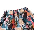 thumbnail image 6 of CCRFTGI Swim Trunks for Kids Boys Beach Hawaiian Toddler Swim Trunks Holiday Funny Tropical Boys Summer Clothes with Bucket Hat Light Blue 9-10 Years, 6 of 7