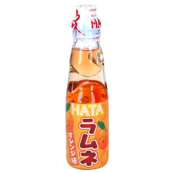 soda à l'orange HATA soda ramune aromatisé à l'orange Hata