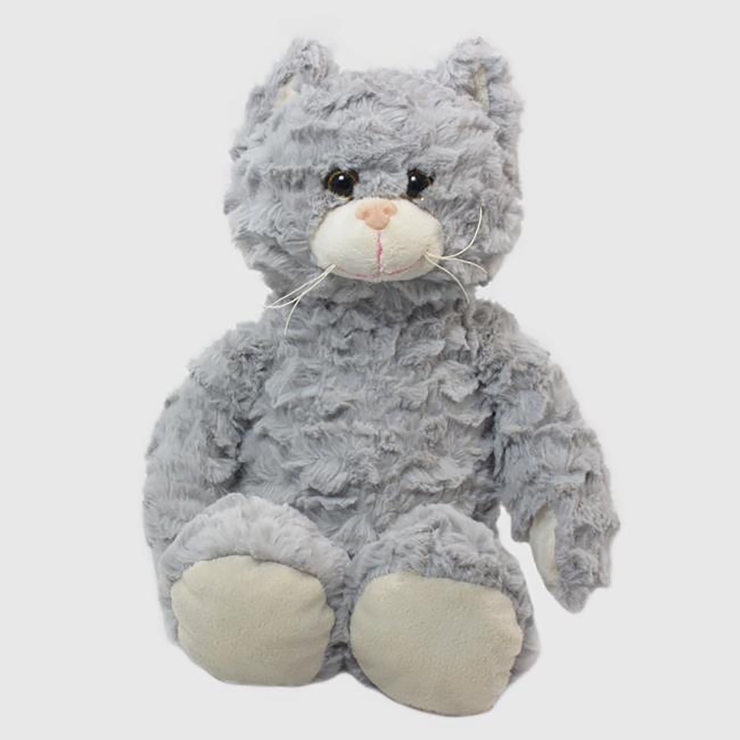 gray cat plush