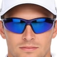 thumbnail image 3 of GJX Golf Ball Finding Glasses Sports Sunglasses Fit for Running Golf Driving, 3 of 7