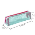 thumbnail image 3 of Estuche de Malla con Cremallera – Bolsa Portátil para Guardar Artículos de Papelería para Niños y Niñas – Organiza Bolígrafos, Lápices y Pinceles – Úsalo Como Estuche para Lápices o Bolsa Multiusos p, 3 of 7