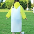 thumbnail image 5 of adviicd Toddler Girl Rain Jacket Ponchos for Kids Reusable Boys Girls Rain Jackets Emergency with Hood for Family Travel Outdoor (Yellow,ONESIZE), 5 of 5