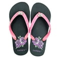 thumbnail image 5 of Luckers Women Desert Rose Rhinestones Thong Flip Flop Sandal, 5 of 6