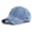 blue, variant on Distressed Denim Baseball Cap for Men Women, Vintage Washed Ripped Cotton Dad Hat with Adjustable Strap, Unstructured Low Profile Sun Hat for Daily Outdoor Sports