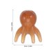 thumbnail image 3 of Masajeador de cabeza de pulpo de resina, peine para masaje del cuero cabelludo, herramienta Gua Sha, herramienta de masaje de mano para Spa, suministros para tienda de Spa de belleza, marrón claro, 3 of 8
