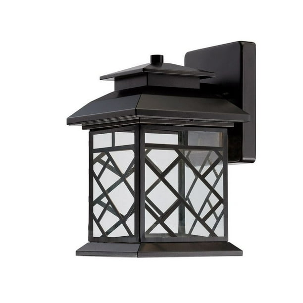 Led Wall Lantern Oil Rubbed Bronze, Woodmere Oil Rubbed Bronze Outdoor Led Wall Lantern Sconce