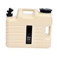 thumbnail image 3 of koolsoo Water Storage Carrier with Faucet Water Tank Container for Backpack Survival Tourism , Khaki 18L, 3 of 9
