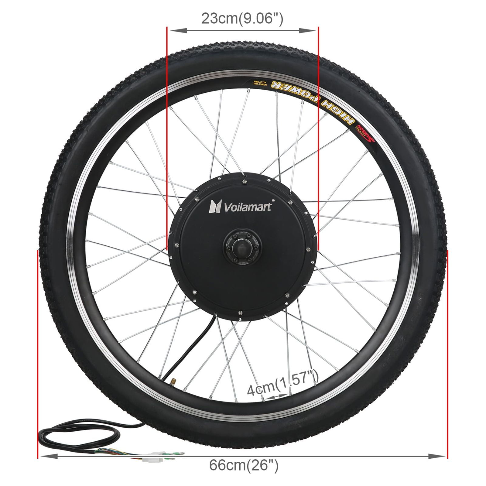 Voilamart 26 In. Electric Bicycle Motor Conversion Kuwait Ubuy