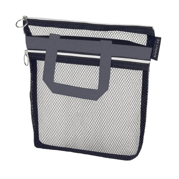 Bolsa De Malla Para La Ducha Bolsa Colgante Para La Ducha Con Cremallera Y Asas Organizador De Artículos De Tocador Ligero Bolsa De Malla Para La Playa Para El Baño, El Gimnasio, Acampadas Y Viajes