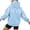 A-Blue1201, variant on XIAONU Faith Centered Hoodies For Women Oversized Yahweh Pullover Cozy Casual Weekend Sweatshirt