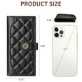 thumbnail image 5 of FALAN MULE Ultra Slim Thin Wallet for Women Bifold Leather RFID Blocking Designer Credit Card Holder, 5 of 8