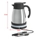 thumbnail image 4 of Hervidor Eléctrico para Automóvil, Hervidor de Agua Caliente, Acero Inoxidable de 24 V, Apagado Automático de 1200 Ml, Hervidor de Agua para Acampar a Plata Macarena Caldera para coche, 4 of 8