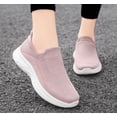 thumbnail image 2 of Women's and Men's Slip-Resistant Mesh Sneakers - Lightweight Slip-On design for Everyday casual shoes, 2 of 9
