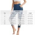 thumbnail image 4 of Jopfuhed Leggings for Women Stretchy High Waist Tummy Control 7/8 Yoga Pants with Pockets Casual Floral Printed Gym Workout Pants,Sizes S-3XL, 4 of 9