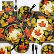 Elegant Fall Thanksgiving Party Supplies Kit