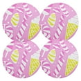 thumbnail image 2 of Illustrated Candies and Ice Cream 6-Piece 15.4in Durable PVC Plate Mats, Heat-Resistant for Parties and Dining, 2 of 7