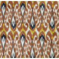 thumbnail image 4 of oneOone Organic Cotton Poplin Twill Fabric Ethnic Ikat Print Sewing Fabric BTY 42 Inch Wide, 4 of 4