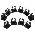 thumbnail image 1 of 10 Pcs Support de Micro Universel pour Bureau à Domicile avec Clip de Microphone Réglable et Support Mural pour Interviews et Karaoké, 1 of 6