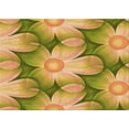 thumbnail image 1 of Ahgly Company Machine Washable Indoor Rectangle Transitional Yellow Area Rugs, 8' x 10', 1 of 1