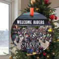 thumbnail image 2 of Custom Sturgis South Dakota Ornament |Faux |Unique Motorcycle Souvenir |Vacation Travel Gift | Holiday |Christmas, Holiday Keepsake, Xmas Tree Hanging Decoration, Seasonal Gift Ide, 2 of 5