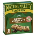 thumbnail image 1 of Nature Valley Lunchbox Granola Bars, Double Chocolate, Kids Snacks, 5 bars, 1 of 12
