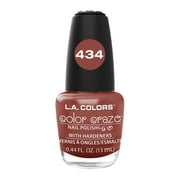 L.A. COLORS Color Craze Nail Polish, Mesa, 0.44 fl oz