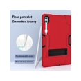 thumbnail image 2 of Case for Samsung Galaxy Tab S9 Plus/S9 FE Plus 12.4 inch with Kickstand, Heavy Duty Shockproof Protective Cover with Pencil Holder, Stylus Pen, 2 of 7