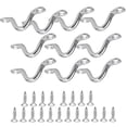 thumbnail image 5 of Kayak Deck Loops,Boat Top Pad Eye,Kayak Deck Loops Stainless Steel Boat Top Pad Eye Canoe Rigging Loop Boat Accessory, 5 of 8