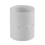Lesso America 430-007 (5 Pack), Plumbing, PVC Pipe Fitting , Coupling  , SCH40, 3/4"