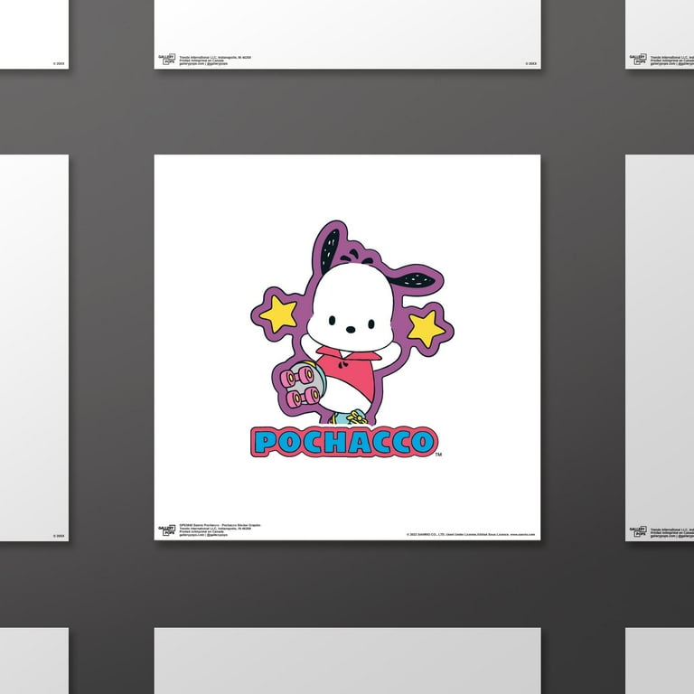Gallery Pops Sanrio Pochacco - Pochacco Sticker Graphic Wall Art