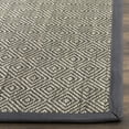 thumbnail image 4 of SAFAVIEH Natural Fiber Axum Geometric Sisal Area Rug, Natural/Dark Grey, 6' x 9', 4 of 6