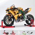 thumbnail image 1 of 1:6 Kawasaki H2R Bootable Sprayable Dynamic Alloy Diecast Motorcycle Model Exclusive Collectible Gift for Rider Enthusiasts Boy Gold Gift Box, 1 of 6
