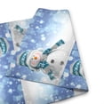 thumbnail image 4 of Wukai Christmas Snowman In The Snow Print Garden Flag 12.5x18 Inch Double Sided Sun-resistant Rain-resistant, Wrinkle-resistant Colorfast(Only Flag), 4 of 7