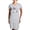 Heather Gray, variant on - Unicorn Dabbing - Women's Nightshirt