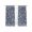 Blue, variant on Sage Green Floral Sheer Curtains 84 Inch Length 2 Panels Set Window Treatments, Ethnic Tribe Abstract Art Flowers Rod Pocket Semi Curtains for Living Room/Bedroom/Kitchen Décor, 104"W x 84"L