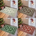 thumbnail image 2 of Christmas Tree Door Mat 15.75 23.62inch,Non-Slip Washable for Entryway Indoor,Winter Holiday Welcome Mat,Door Mat for Winter Living Room Bedroom Holiday Decor,Non-Slip PVC Backing, 2 of 8