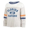 thumbnail image 2 of Women's '47 Oatmeal Florida Gators Vault All Class Lena Long Sleeve T-Shirt, 2 of 3