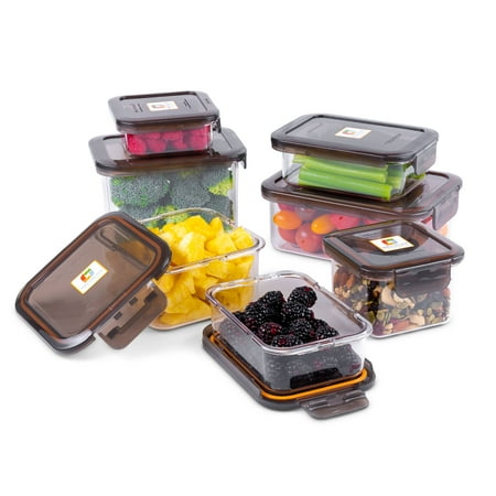 Wellslock WSL7KGA 14-Piece Food Storage Container Starter Pack